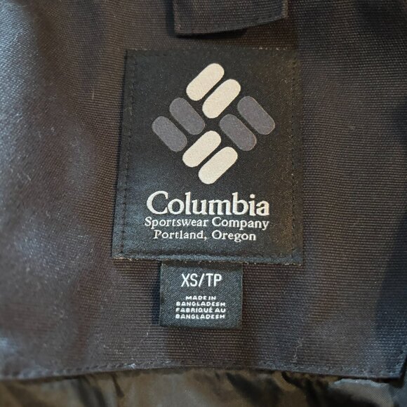 NWT Columbia Bugaboo Omni-Tech Shell Jacket Black XS Shell Only - Picture 11 of 12